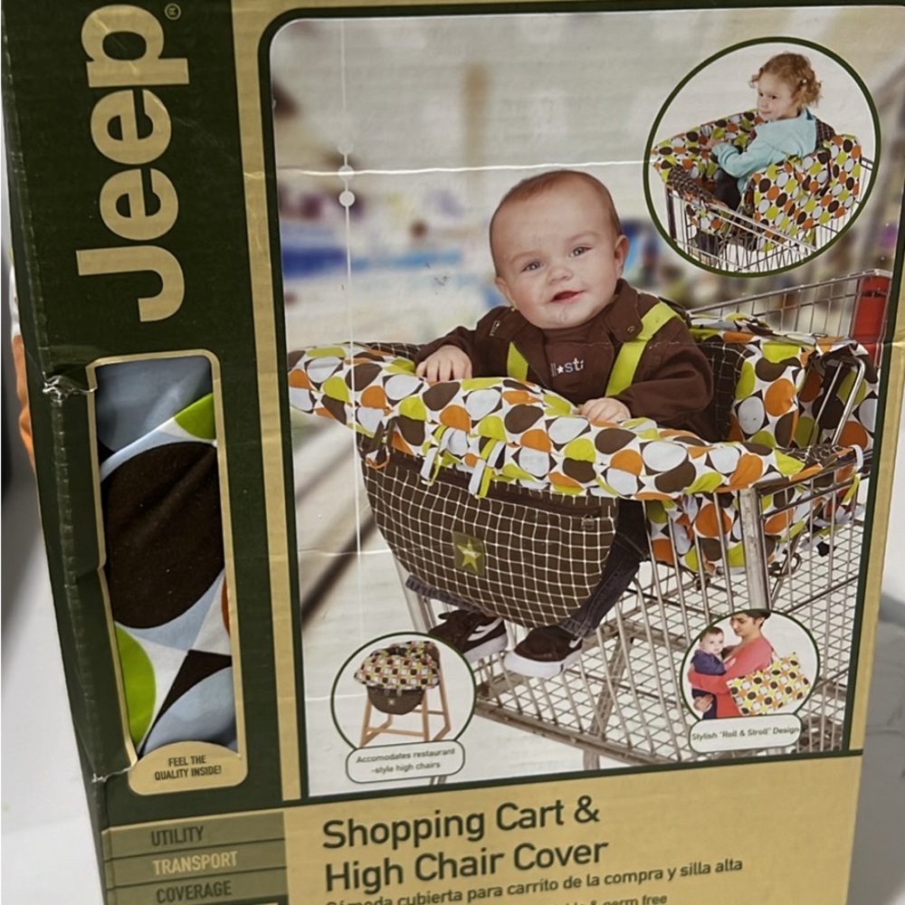 Jeep shopping cart cover